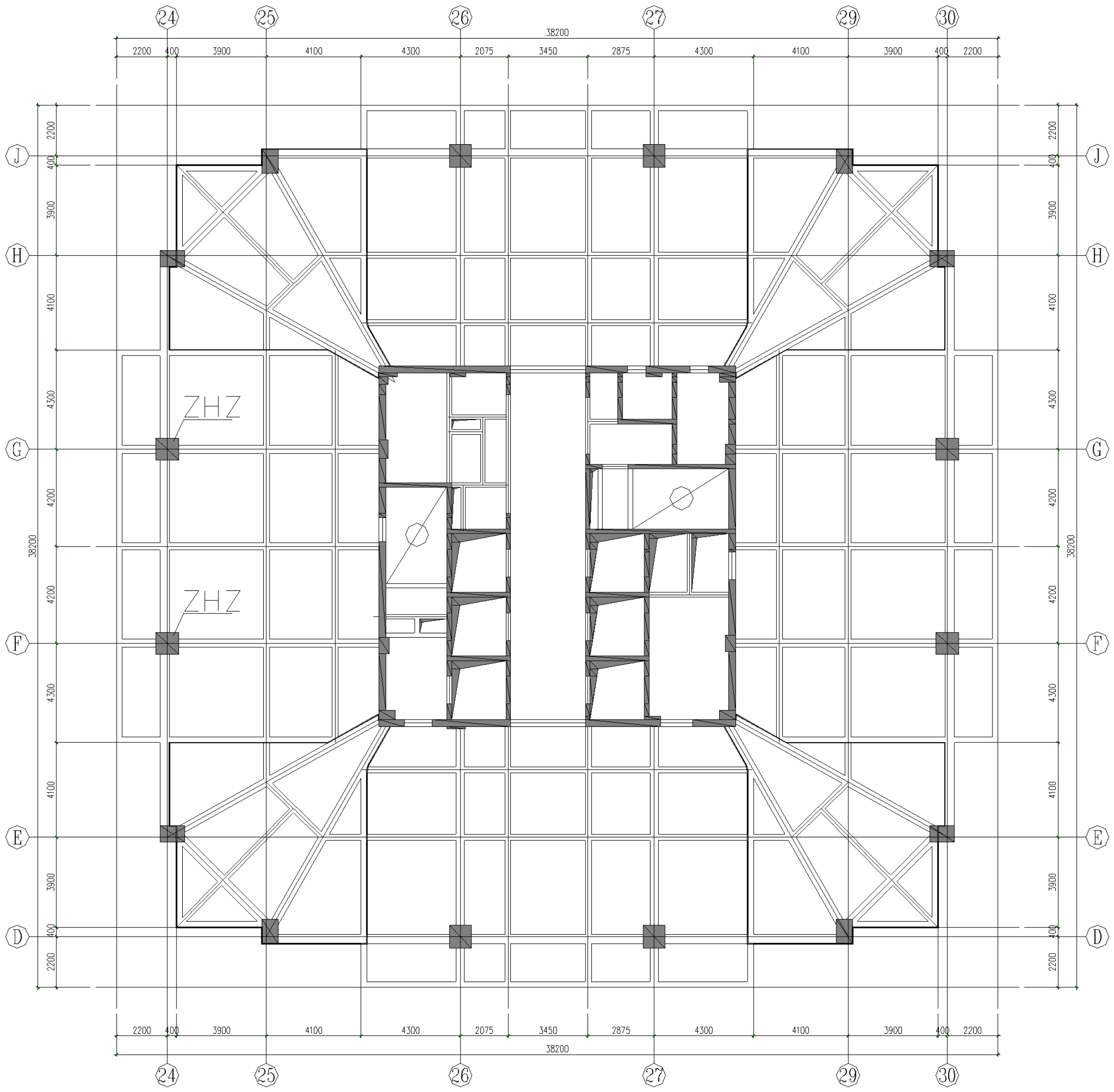 （2011年）濟(jì)南黃金時代，柱混凝土置換